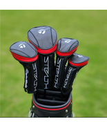 Golf Club Driver Fairway Wood Hybrid Head Cover Taylormade Stealth 4pcs Set - $65.43 CAD