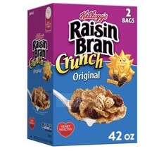 Raisin Bran Crunch Cereal (42 oz., 2 pk.) SHIPPING THE SAME DAY - $17.99