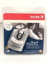 SanDisk ImageMate USB 2.0 5-in-1 Card Reader Writer SDDR-99-A15 - £44.67 GBP