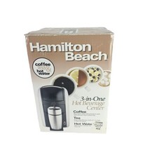 hamilton beach 3 in one hot beverage coffee &amp; tea center new in box 42115 - £15.87 GBP