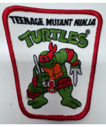 Vintage 80&#39;s TMNT Teenage Mutant Ninja Turtles Power Patch Iron on Raphael - $242.56 MXN