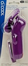 O2COOL Pocket Carabiner Fan Portable Clip-On NEW Purple - £5.60 GBP