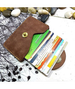 Ultra Thin Waist Bag Genuine Leather Belt Pack HandMade Credit Card Holder - €39,48 EUR