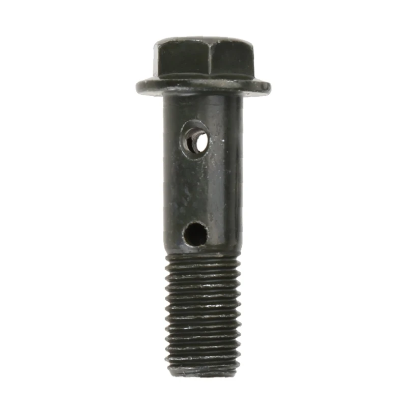 Motorcycle Hollow Screw M10 x 1.25 Double Banjo Bolt - Steel Material Fo... - £10.37 GBP