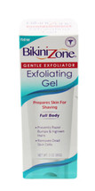 Bikini Zone Exfoliating Gel  Gently Exfoliates Skin Before Shaving &amp; Waxing 3 oz - £7.77 GBP