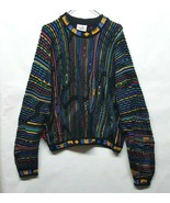 Vtg 80s Rare COOGI CUGGI Sweater Knitted Cotton Australia 3d Textured Si... - £204.99 GBP