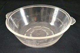Glass Bowl   Excellent Condition Etched - £14.61 GBP