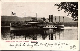 Antique Postcard 1906 Hudson River Day Line Steamer Alexander Hamilton New  York - £17.69 GBP