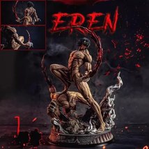 Attack On Titan Anime The Armored Figures Titan Eren Yeager Action Figur... - £41.73 GBP