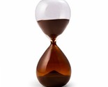 Bey-Berk Handblown Hourglass Sand timer Home Office Decor Art Deco Desig... - £31.56 GBP