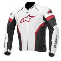 ALPINESTARS Stella Red/White Motorbike/Motorcycle Racing Leather Jacket All Size - £158.49 GBP