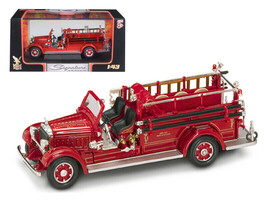 1935 Mack Type 75BX Fire Engine Red 1/43 Diecast Car Road Signature - $41.12