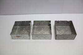 Lot of 6 - Bowers 5-SDW-SPL 4-11/16&quot; Welded Square Box 2-18&quot; Deep New - £31.02 GBP