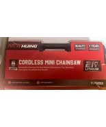 6 Inch Cordless Mini Electric Chainsaw  New Huing 21 V Max Lithium - $40.58