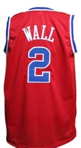 John Wall #2 Washington Basketball Jersey Sewn Red Any Size image 2