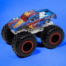 Hot Wheels Monster Truck Race Ace #68 Red Rims 1:64 Scale Nice - £5.20 GBP