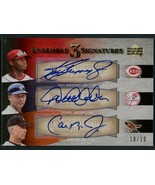 2007 Exquisite Ensemble 3 Ken Griffey Jr./Derek Jeter/Cal Ripken Jr. Aut... - $2,969.99