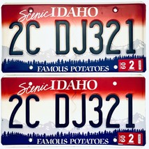 2009 United States Idaho Canyon County Passenger License Plate 2C DJ321 - £20.34 GBP