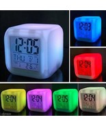 Glowing LED Color Change Digital Alarm Clock By MoodiCare - £16.01 GBP