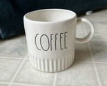 Rae Dunn &quot;Coffee&quot; Coffee Mug Cup Large Letter Ceramic Farmhouse Style Ar... - £21.99 GBP