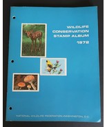 Stamp Album Complete 1972 Wildlife Conservation National Wildlife Federa... - £11.88 GBP