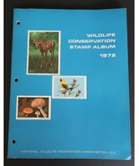 Stamp Album Complete 1972 Wildlife Conservation National Wildlife Federa... - $20.75 CAD