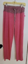Womens XS/S Westwind Multitone Pink Drawstring Waist Lounge Pants - $18.81
