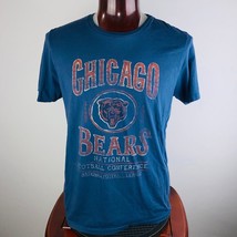 Junk Food Mens Large L Blue Chicago Bears National Football Conference T Shirt - £24.05 GBP
