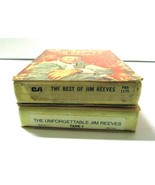 VTG Lot of 2 - 8 Track Tapes UNTESTED AS JIM REEVES The Best Of The Unfo... - £4.71 GBP