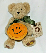 Boyds Bears 8 in “Sonny” Style #903023 Retired Boy Holding Smiley Pillow - £6.39 GBP