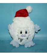 Disney Santa Yeti White Blue 5&quot; Plush Red Stuffed Soft Toy Xmas Resorts ... - £10.85 GBP