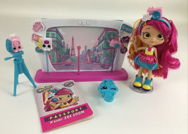 Shopkins Shoppies World Vacation Doll Zoe Zoom Playset Camera Frame Moose 2016 - £25.25 GBP