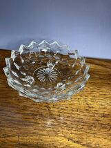 Indiana Glass Whitehall Clear 6” Footed Bon Bon Bowl Candy Dish - $21.75