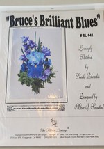 The Silver Lining Cross Stitch Pattern Bruce&#39;s Brilliant Blues - £10.60 GBP