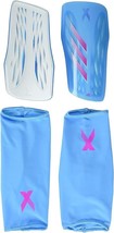 adidas Unisex-Adult X Shin Guard League Sky Rush/White/Team Shock Pink/S... - $364.44 MXN