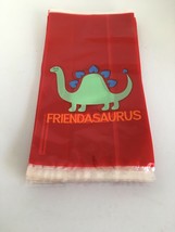 Lot of 15 Dinosaurs Friendasaurus Dinosaur Birthday Party Treat Bags Sacks NEW - £4.77 GBP