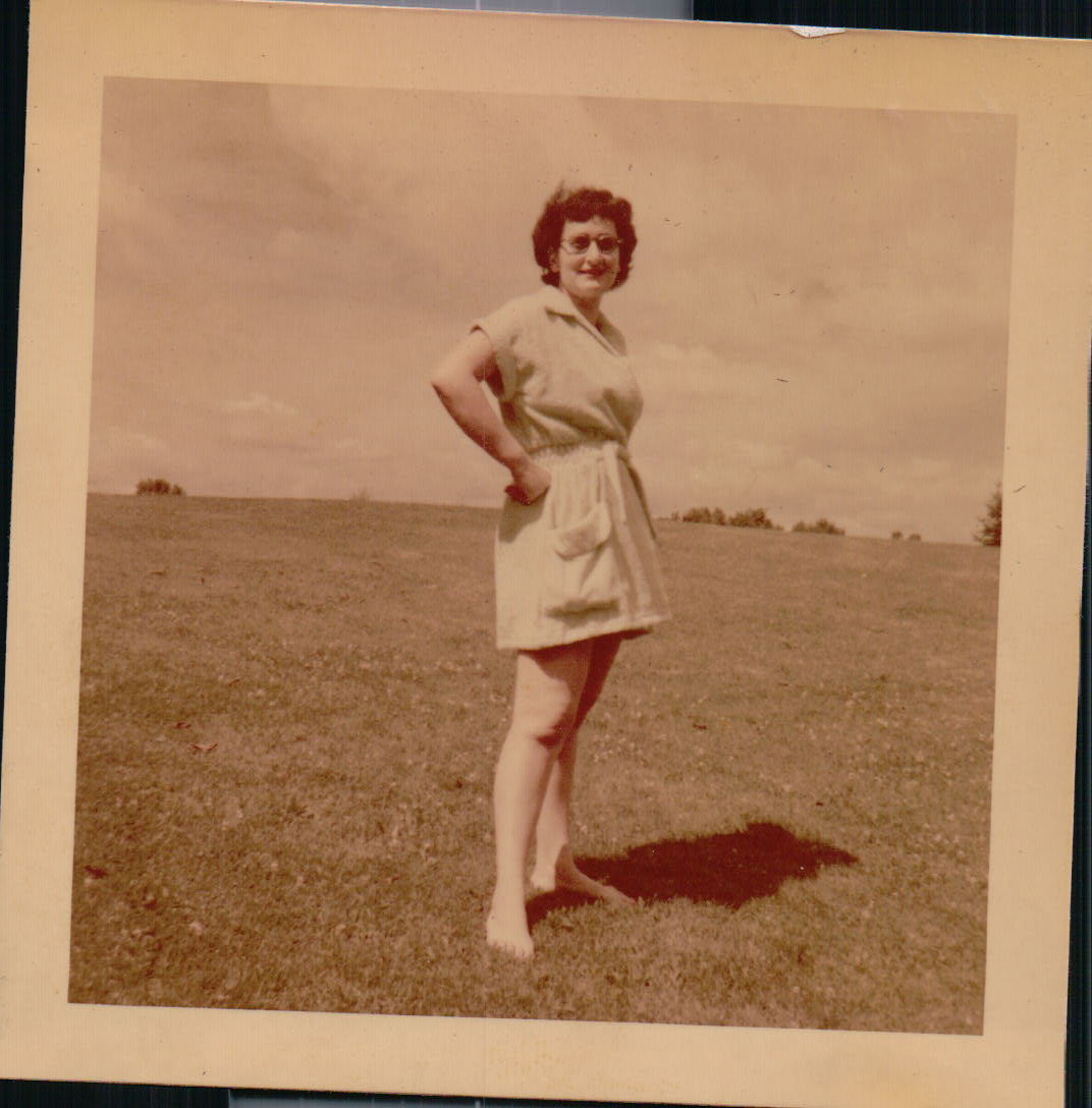 Vintage Women with Sexy Legs Detroit Michigan 1951 - $1.99