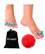OVEO Toe Separators - GEL - Hammer Toe &amp; Toe Straightener &amp; Massage ball - £5.52 GBP