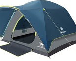 A Family Tent With An Attached Porch For Outdoor Hiking, The Camel Crown... - $116.93