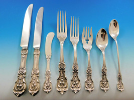 Francis I by Reed &amp; Barton Sterling Silver Flatware Set 8 Old Mark 70 pcs Dinner - £4,693.69 GBP