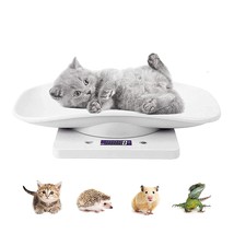 Pet Digital Scale Kitchen Weight Scale, Puppies And Kitten Scale Measures Small - £26.88 GBP