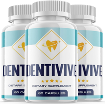 (3 Pack) Dentivive Dental Supplement Pills - for Teeth Health &amp; Gums Repair - £83.58 GBP