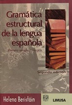 Gramatica estructural de la lengua espanola/ Structural Grammar of the Spani... - £17.35 GBP