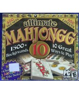 3 Games Ultimate Mahjongg 10 Wordmania &amp; Monopoly - £15.56 GBP