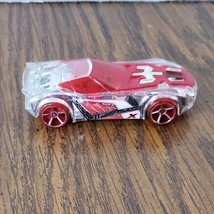 Hot Wheels Race X-Raycers Clear/Red 2015 NERVE HAMMER Die Cast Car! Malaysia - £3.15 GBP