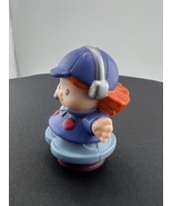 Fisher Price Little People Airline Air Traffic Pilot Girl Red Hair 2005 ... - $88.62 MXN
