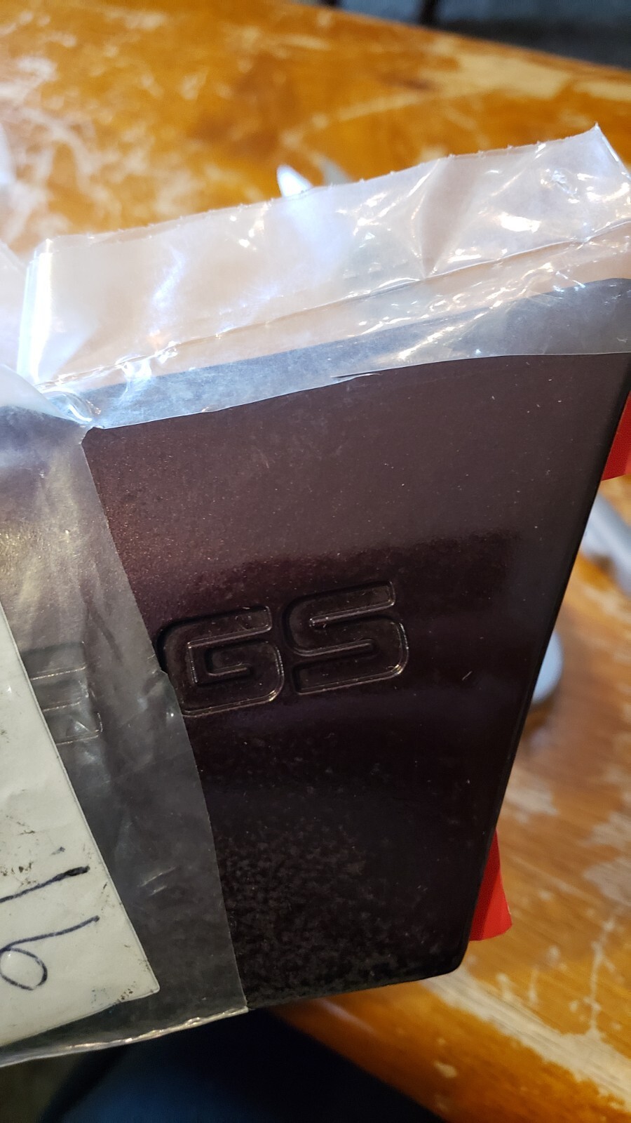 NEW OEM Ford Mercury Sable GS Name Plate Side Moulding Black 1994 F24Y-16003 BAD Item image 4