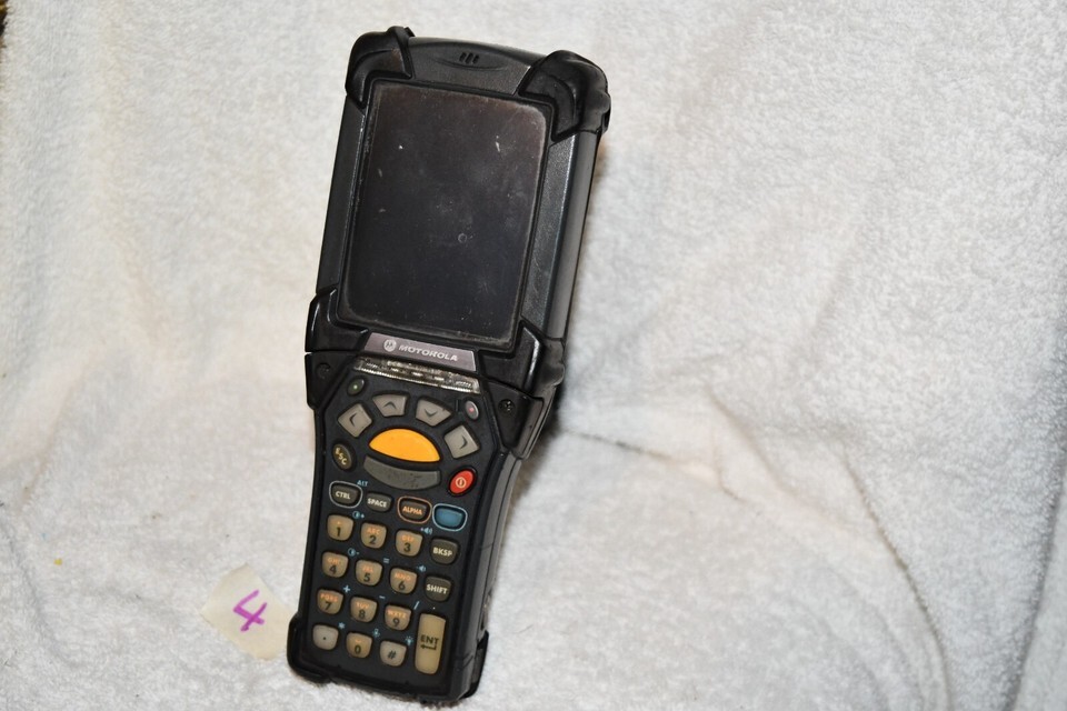 Symbol mc9000 mc9090-GJ0HBAGA2WR Laser Scanner no battery good screen #4... - $49.50