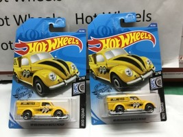 2020 HOT WHEELS  ‘49 VOLKSWAGEN BEETLE PICK UP MOON EYES Lot Of 2 - £3.31 GBP