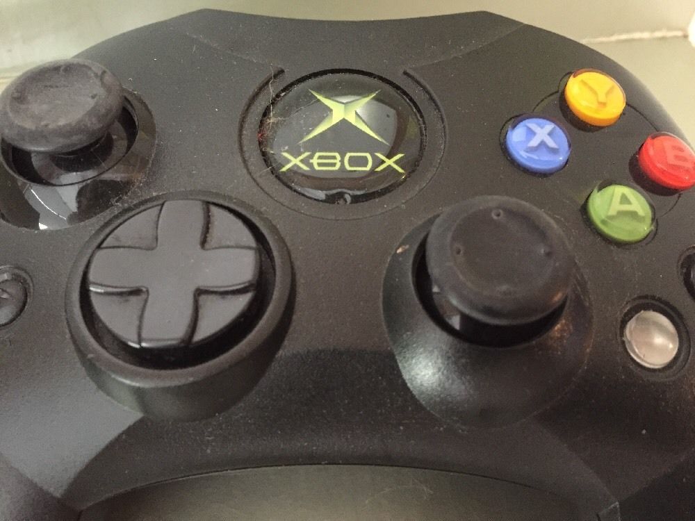 Primary image for Microsoft Xbox S-Type Black Controller Original x08-69873